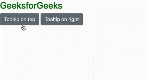 Bootstrap 5 Tooltips Enable Method GeeksforGeeks