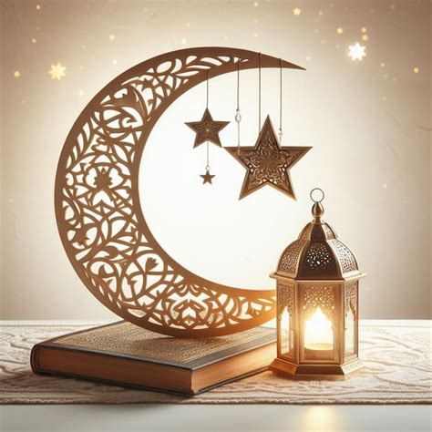 Premium Photo Modern 3d Realistic Arabic Ramadan Lantern