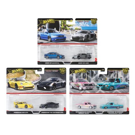 Mattel 風火輪汽車文化雙車套裝 一組 入 一組 入 P箱號 Hot Wheels 合金車 小汽車 蝦皮購物