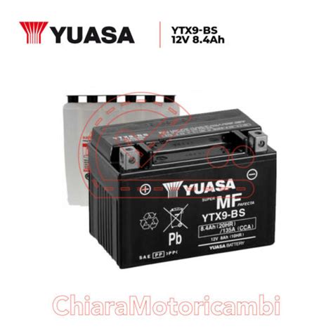 BATTERIA MV AGUSTA Brutale ORO 750 2009 YUASA YTX9 BS 12V 8 4Ah EBay