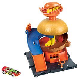 Hot Wheels City Игровой набор Бургерная закусочная купить по доступной цене в Алматы