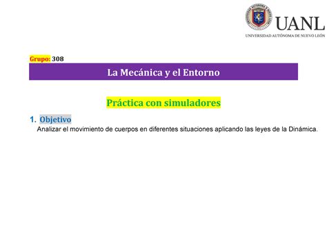 Equipo Ev Lme Pia Grupo La Mec Nica Y El Entorno Pr Ctica