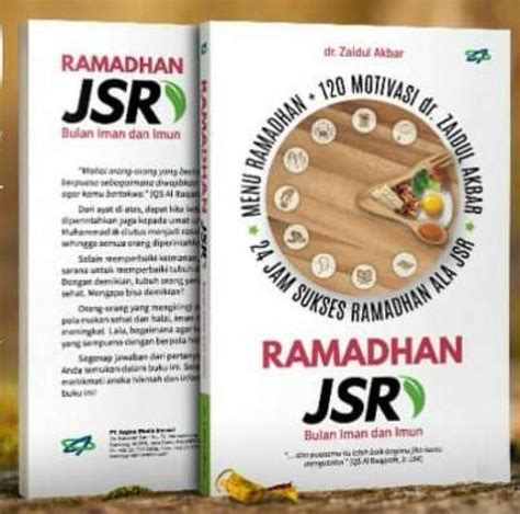 Promo Buku Ramadhan JSR Bulan Iman Dan Imun Dr Zaidul Akbar