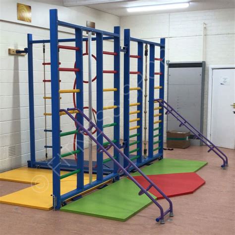 Junior Kaleidoscope Folding Wooden Pe School Gymnasum Climbing Frame