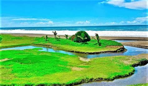 Indahnya Laguna Di Pantai Bopong Indonesia Traveler