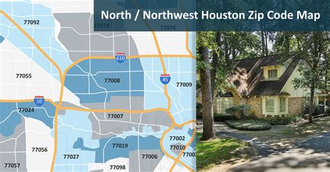 Houston Texas Zip Code Map Houstonproperties