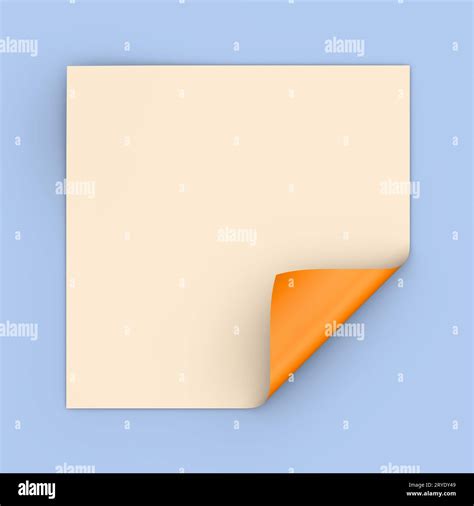 Square Sheet Of Paper Stock Photo Alamy