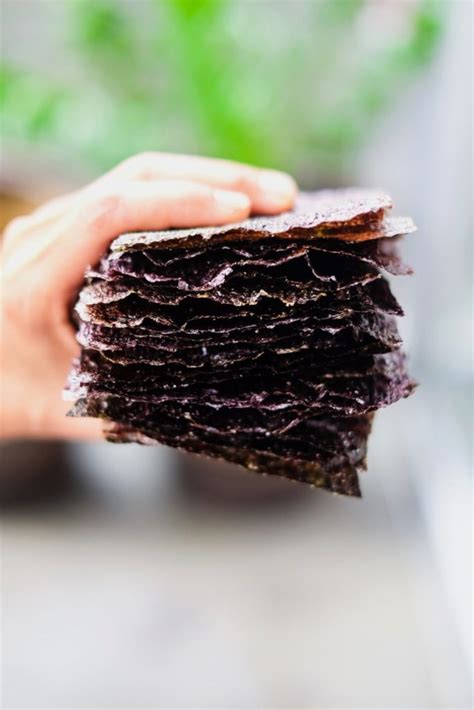 Crispy Salted Nori Chips Priscilla Soligo