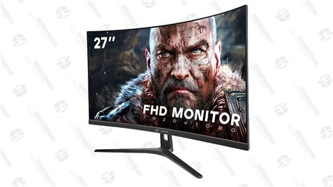 Curve Your Gaming Experience With a 27" Curved Monitor for 20% off