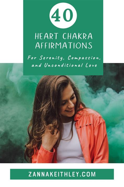 Heart Chakra Affirmations For Unconditional Love