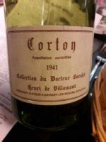 Henri De Villamont Corton Collection Du Docteur Barolet Vivino Brasil