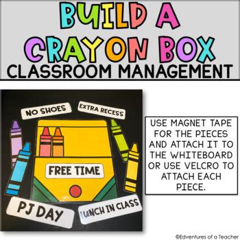 Build A Crayon Box Classroom Management Whole Class Reward System