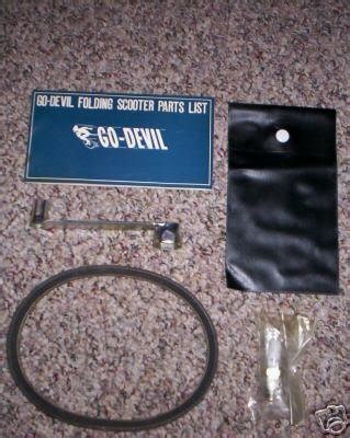 Go Devil Mini Bike Parts List & Tools Fuji Scooter | #37548933