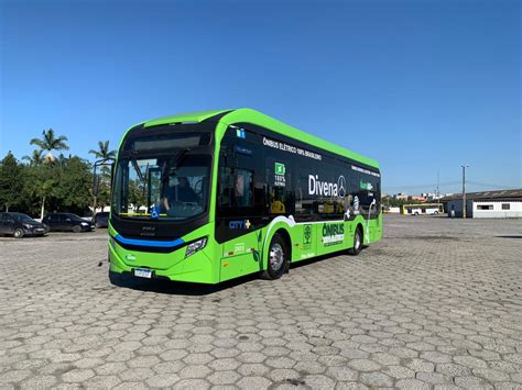 Guarujá passa a ter a principal frota de ônibus elétricos do Litoral de