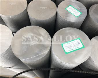 7075 T6 Aluminium Round Bar Sasa Alloy CO LTD