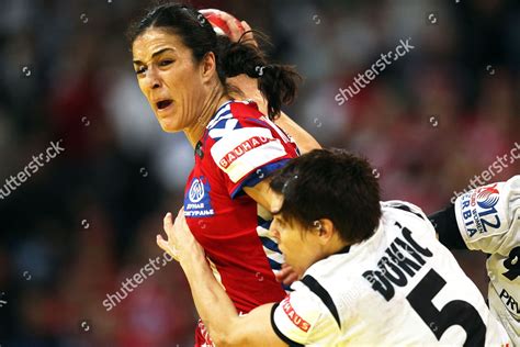 Sanja Damjanovic L Serbia Vies Ball Editorial Stock Photo - Stock Image ...