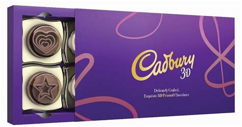 3D Printed Cadbury Chocolates Exclusive At The Purple Room