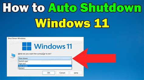 How To Auto Shutdown Windows 11 YouTube