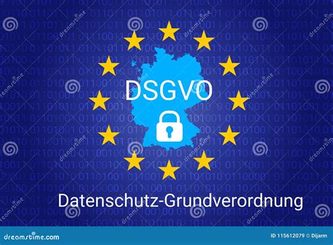 Dsgvo German Datenschutz Grundverordnung Gdpr General Data