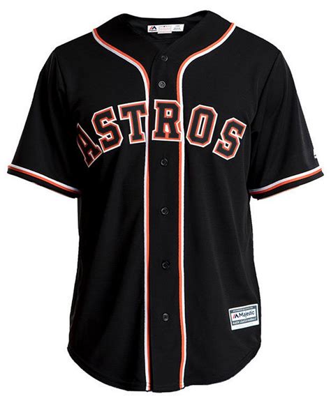 Majestic Mens Carlos Correa Houston Astros Pitch Black Jersey Macys