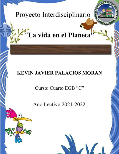 Proyecto Interdisciplinario Kevin Palacios By PALACIOS MORAN KEVIN