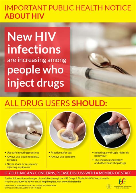 Hiv Prevention People Who Inject Drugs Hiv Ireland