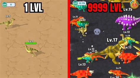 Merge Dinosaur Evolution Gameplay Max Level Merge Master Youtube