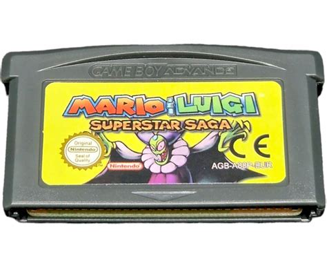 Mario Luigi Superstar Saga Game Boy Advance Stan U Ywany Z