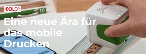 Digitalstempel Und Mobiles Drucken Mit Colop E Mark Go