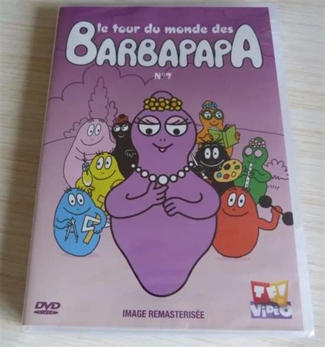 DVD PAL DES Barbapapa Autour Du Monde N7 Tf1 Video 17 Episodes Neuf