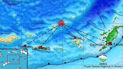 Gempa Terkini Siang Ini Minggu Juni Pusat Guncangan Di Laut