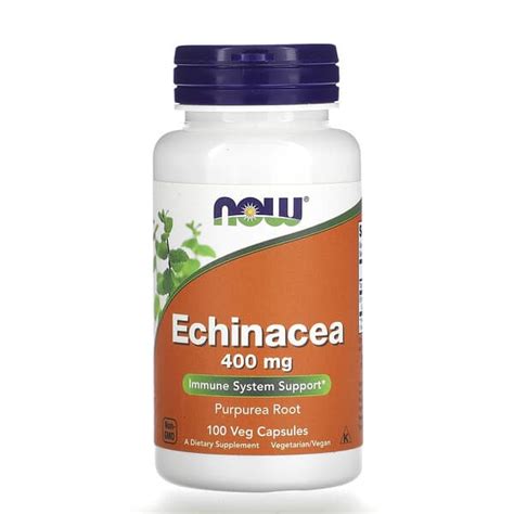 Now Foods Echinacea Mg Veg Capsules