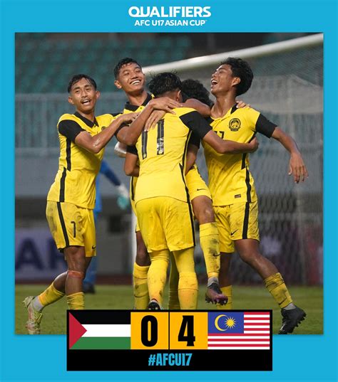 Hasil Kualifikasi Piala Asia U Malaysia Palestina Uea