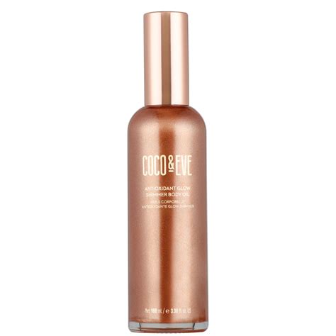 Coco And Eve Antioxidant Glow Shimmer Body Oil 100ml Entrega GrÁtis