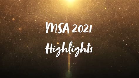 Highlights Of Taylors Msa 2021 Youtube