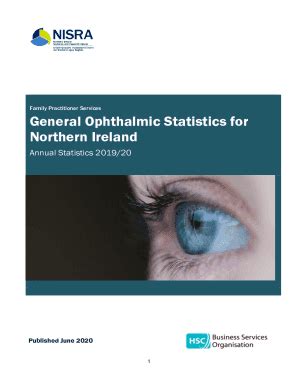 Fillable Online Hscbusiness Hscni General Ophthalmic Statistics For