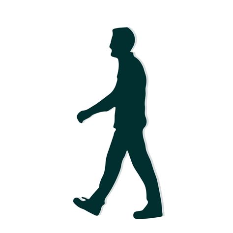 Download free photo of Walking,man,silhouette,isolated,clipart - from ...