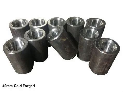 Mild Steel Cold Forged Rebar Coupler For Construction Model Name