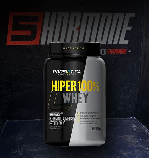 Hiper 100 Whey 900g Probiótica