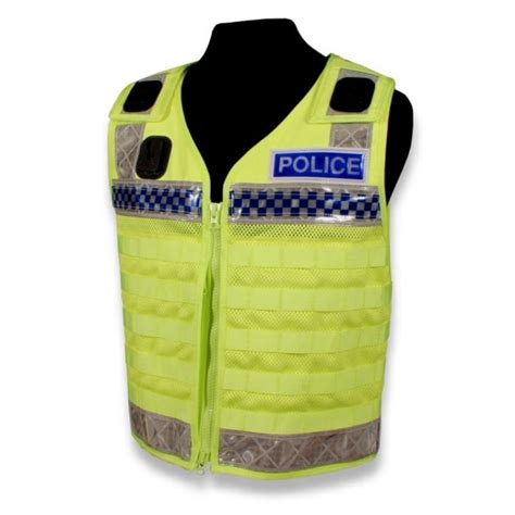 Protec High Vis Police Modular Molle Vest Vest Molle Vest Tactical Vest