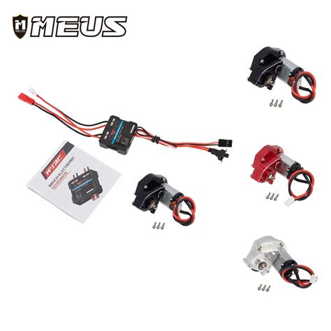 Meus For Axial Scx24 90081 Wrangler 1 24 Scale Rc Model Car Aluminum Transmission Box Middle