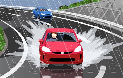 高速道路での雨の日のブレーキ操作どうしている？（クルマの運転操作、みんなはどうしている？） トヨタ自動車のクルマ情報サイト‐gazoo