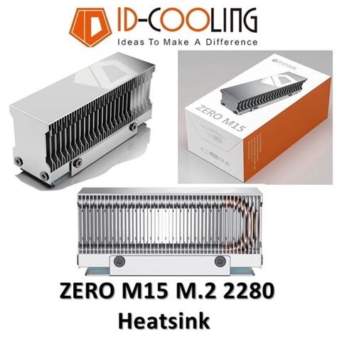 Disipador SSD M2 ID COOLING Zero M15 MGR Techno