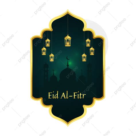 รูปeid Al Fitr โคมไฟทองหรูหราและมัสยิดโปร่งใสพื้นหลังสำหรับเทศกาลอิสลาม Mubarak Png โคมไฟภาพ