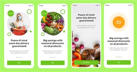 Grocery App Ui Design Practice Work Behance