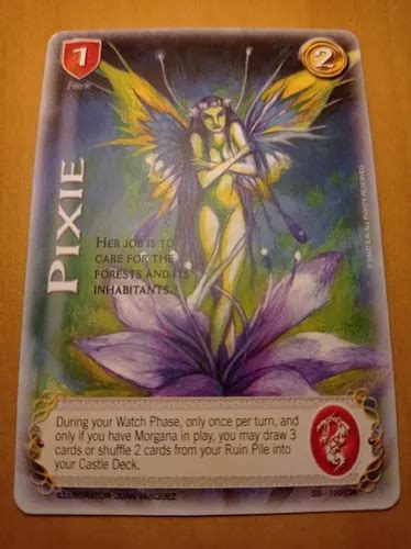 Pixie Carta Myl En Inglés Sacred Sword Salo Cuotas sin interés