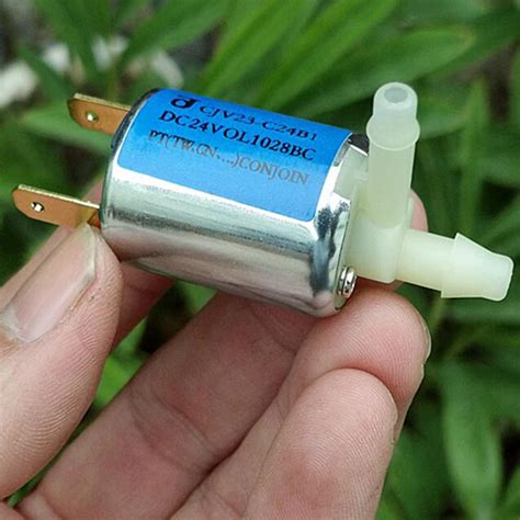 DC24V Solenoid Valve Mini Micro Electric Water Gas Valve Discouraged