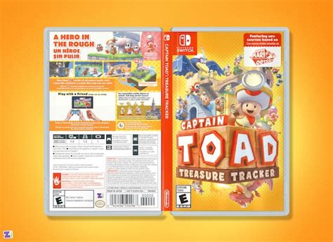 Captain Toad Treasure Tracker Replacement Case Double Sided Etsy