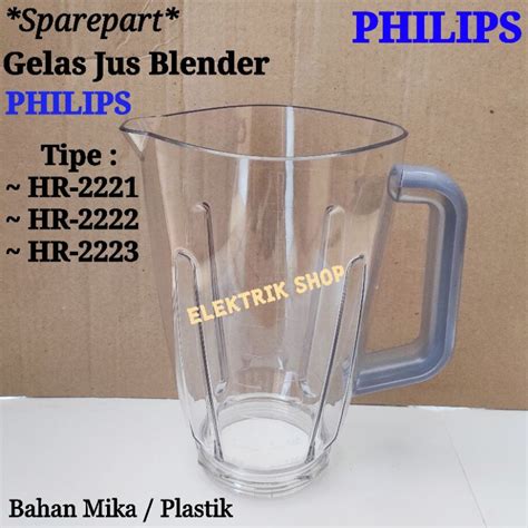 Jual Fullset Gelas Blender Philips Jus Dan Bumbu Untuk Blender Philips