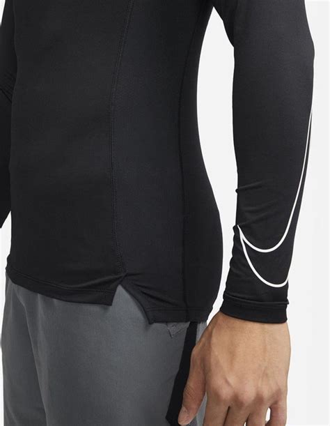 Camiseta Nike Pro Dri Fit Preta Long Sleeve Mstock Store